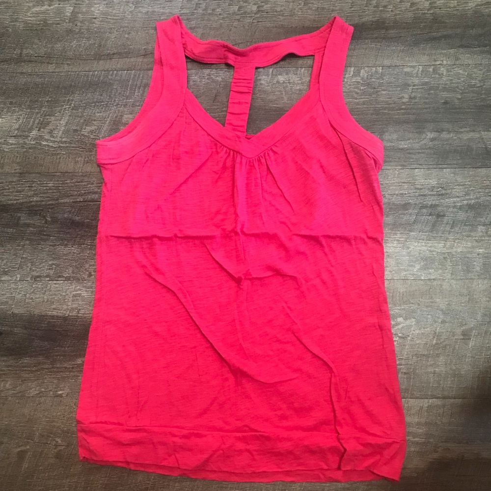2 Tank Tops with back cut outs